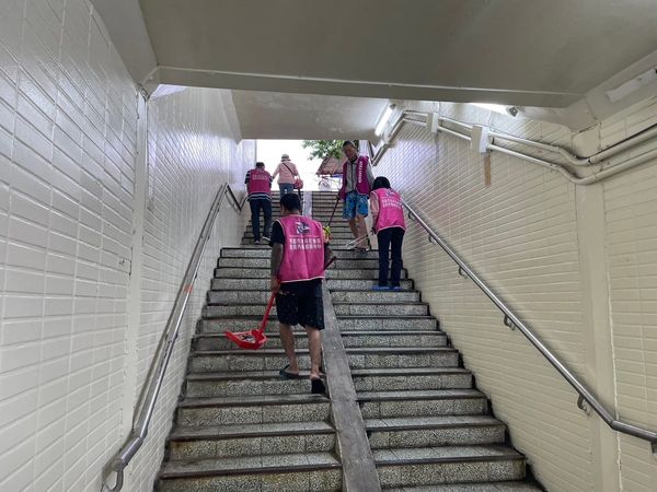 街頭乾淨了，心也乾淨了。(標題圖檔)